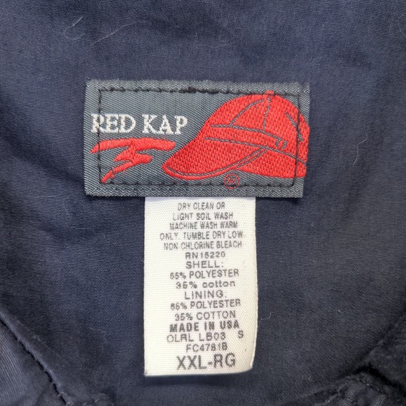 Red Kap Men's FedEx White Glove Services Uniform Jacket Blue Size XXL - Picture 9 of 12